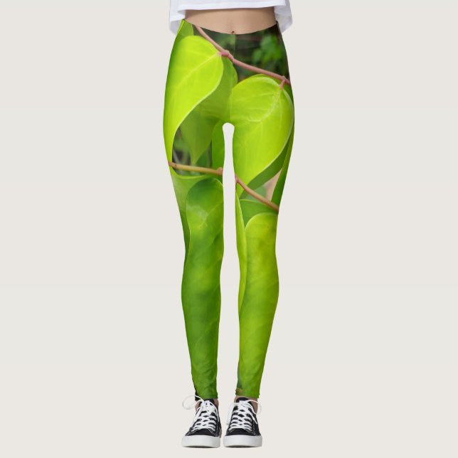 Legging Leguminosas com natureza (Frente)