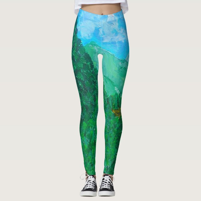 Legging leguminosas para paisagens (Frente)