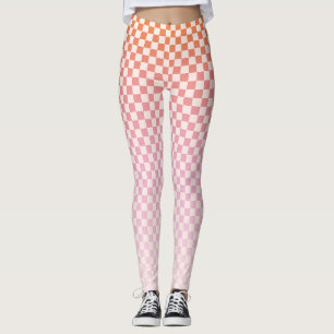 Legging Leguminosas rosadas e rosadas