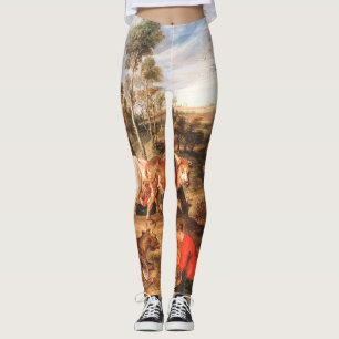 Legging Leiteiras com Gado numa Paisagem, 'A Fazenda em La