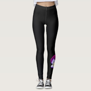 Legging Lena Violet Flower