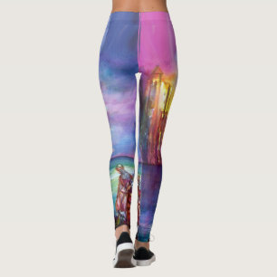 LEGGING LENDAS DE MÁGICA E MISTÉRIO,NOITES DE PENDRAGÃO