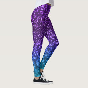 Legging Lente Azul Roxo