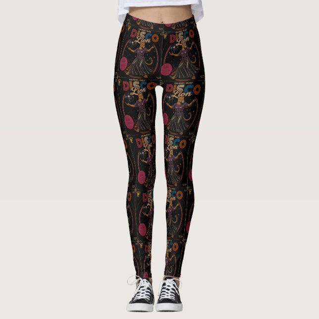 Legging Leoa do Disco (Frente)