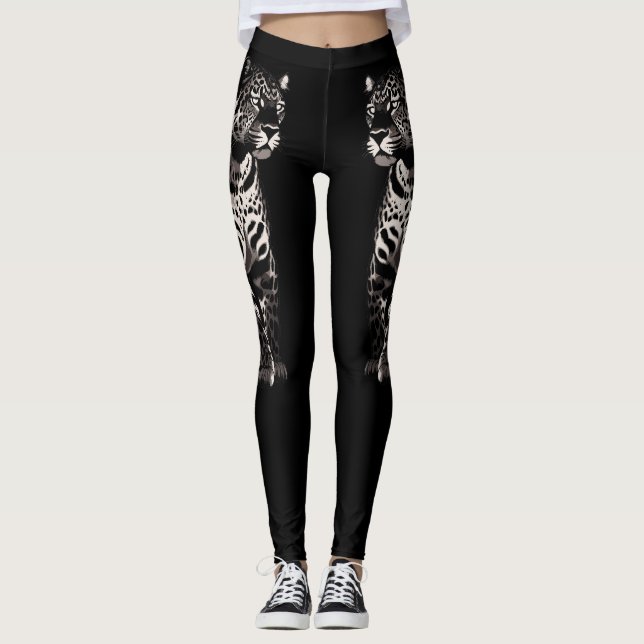 Legging Leopard Animal  (Frente)