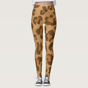 Legging Leopard Cheetah Cougar Jaguar Puma Patterno