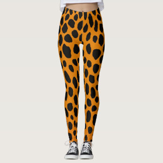 Legging leopardo