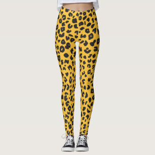 Legging leopardo de textura