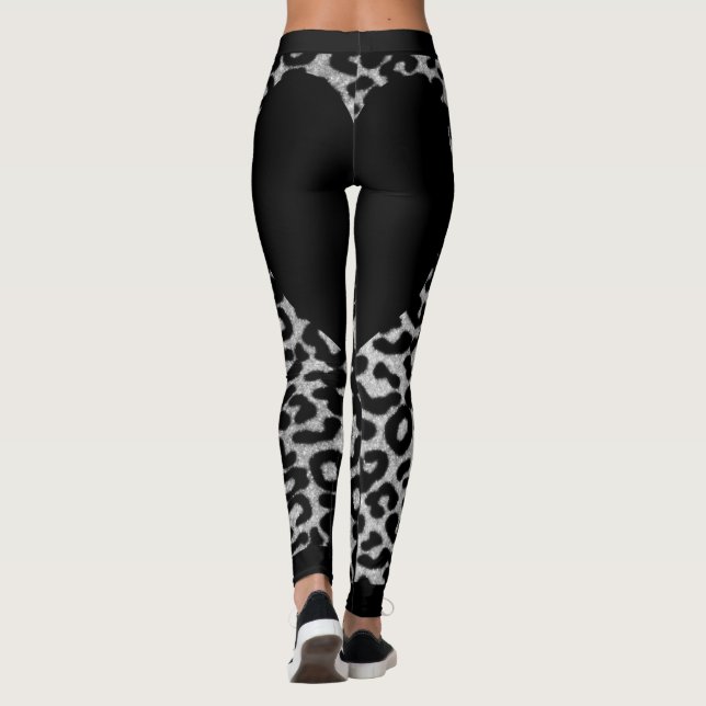 Legging Leopardo Preto (Verso)