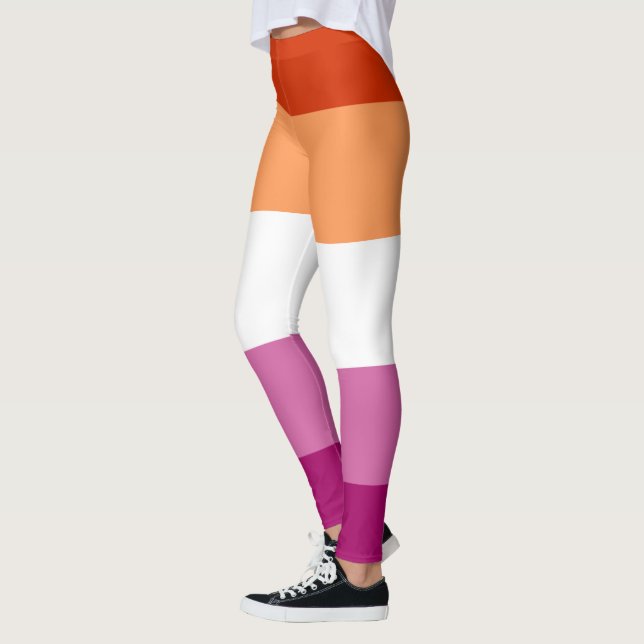 Legging Lesbian Pride Flag (Esquerda)