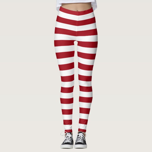 Legging letónia sinaliza faixas de país linhas de símbolo  (Frente)