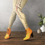 Legging Letra Jane Austen<br><div class="desc">Esta design de vintage apresenta a escrita original de Jane Austen, mantida à mão desde sua carta à irmã Cassandra, escrita em abril de 1811, completa com um primeiro nome de sua assinatura. Design original de Piotr Kowalczyk © Primeiro publicado: 30.01.2023.</div>