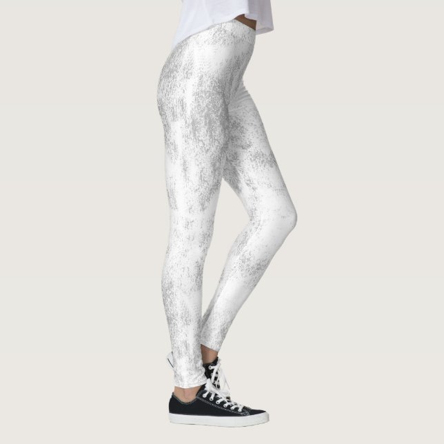 Legging Leve manchas de lápis pretas (Direita)