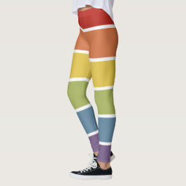 Legging LGBT - Cor retrorreflectora Mudada Arco-Íris