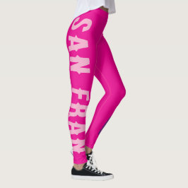 Legging LGBTQ+ Orgulho arco-íris personalizado SAN FRAN