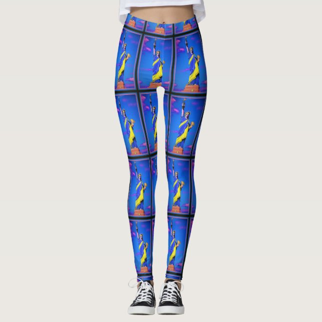 Legging Liberdade Ucraniana (Frente)