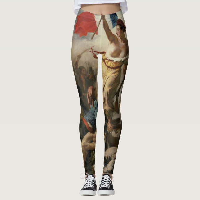 Legging Liberty Liderando as Pessoas, Delacroix (Frente)