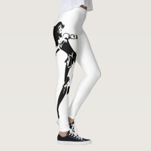 Legging Liga da Justiça Mulher Maravilha Com Pop De Laç