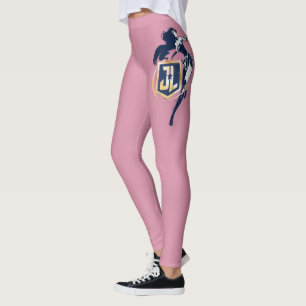 Legging Liga da Justiça   Mulher Maravilha & Ícone Pop Art