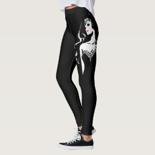 Legging Liga da Justiça   Mulher Maravilha Noir Pop Art