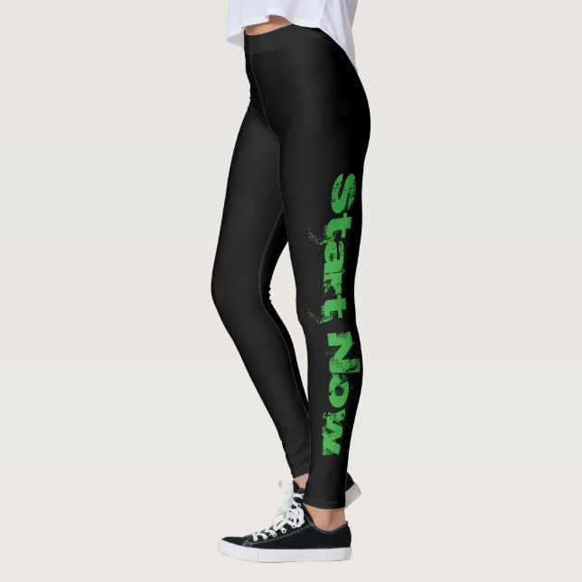 Legging Ligue agora caneleiras (Esquerda)