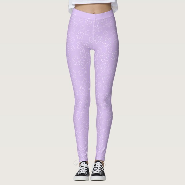 Legging Lilac Blossom (Frente)
