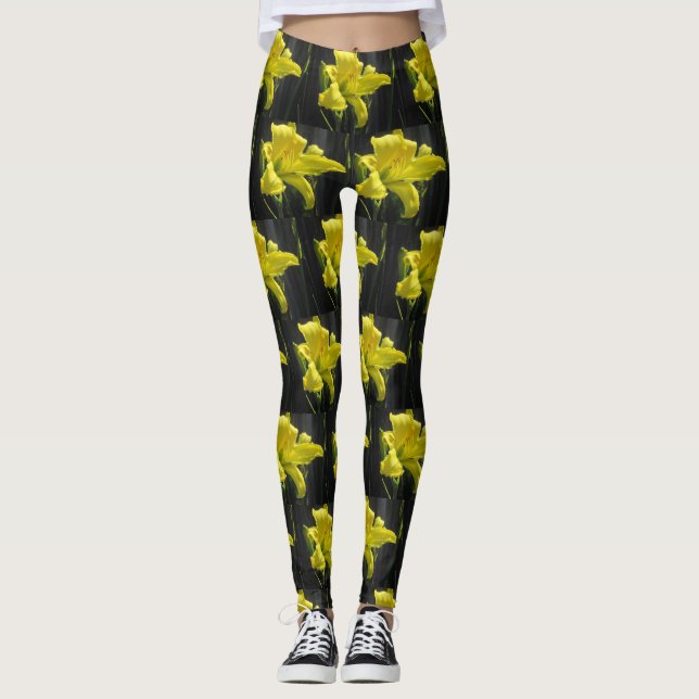 Legging Lily Amarela (Frente)