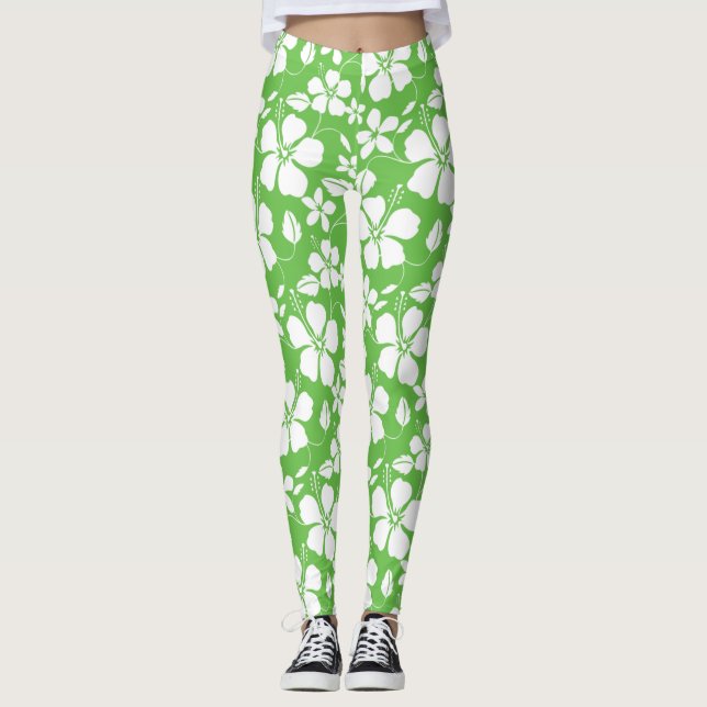 LEGGING LIMA HULA HAWAIIANA (HIBISCO) (Frente)