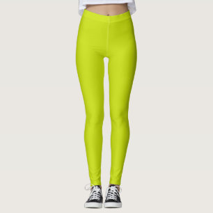 Legging Limão amargo (cor sólida)