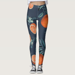 Legging Limão e Folha Padrão VI