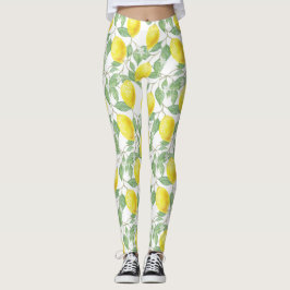 Legging Limões Amarelos bonito