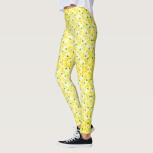 Legging Limões amarelos frescos 4