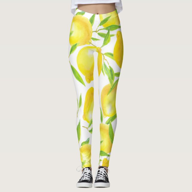 Legging Limões e design (Frente)