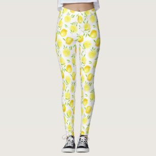 Legging Limões e folhas
