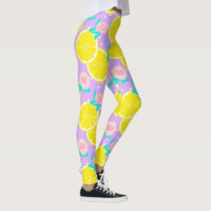 Legging Limões e Rosas