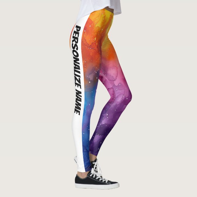 Legging Linda Aquarela PERSONALIZAR (Direita)