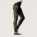 Legging Linda e Dourada caligrafia<br><div class="desc">Linda e Dourada caligrafia</div>