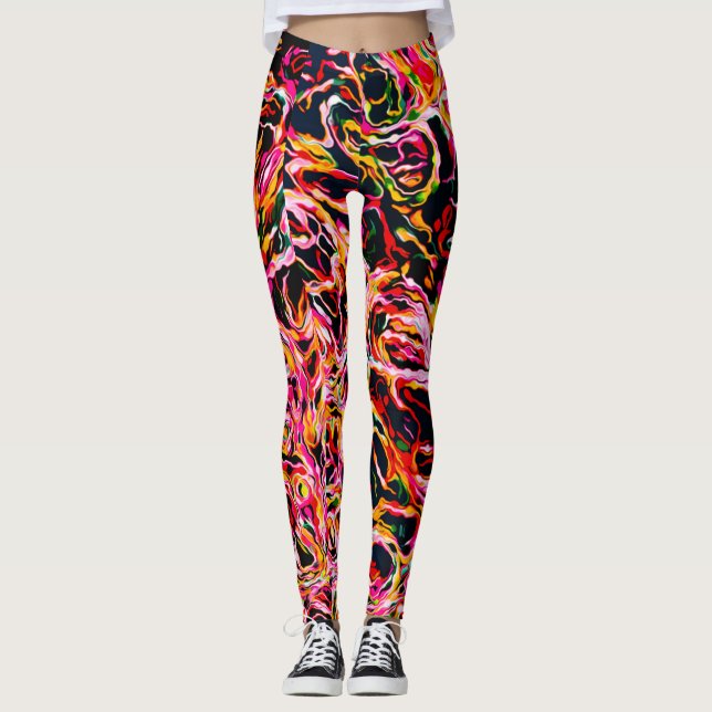 Legging Linda Legal Colorida Funky (Frente)