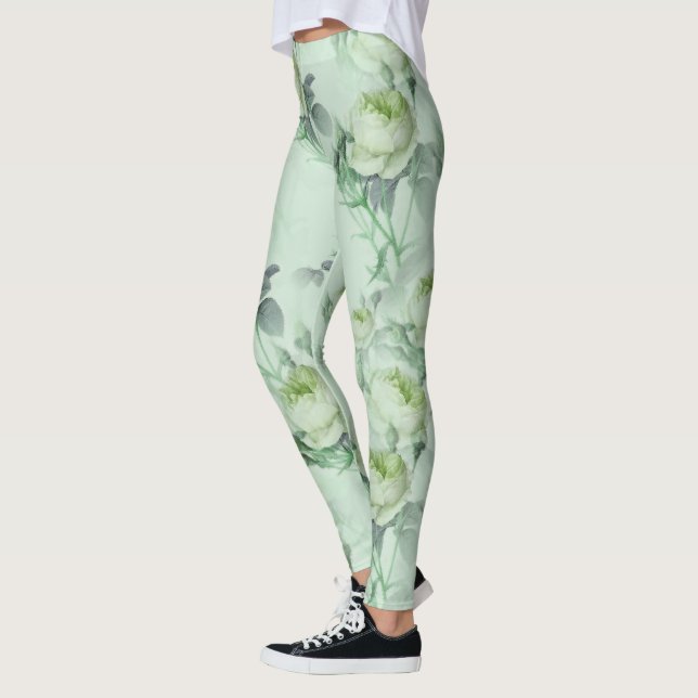 Legging Linda Vintage Floral (Esquerda)