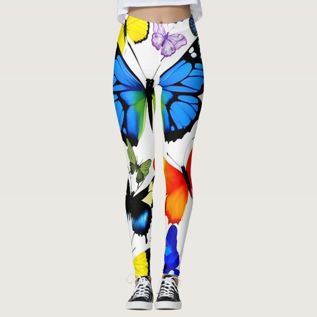 Legging Lindas Borboletas (Frente)