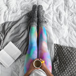 Legging Lindas leggagens do arco-íris de cor suave<br><div class="desc">Lindas Pernas Coloridas do Arco-Íris | Arco-Íris Suave Elegante.</div>