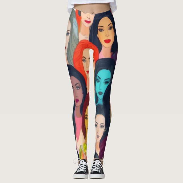 Legging Lindas Mulheres (Frente)