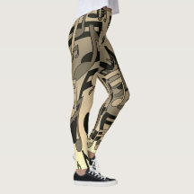 Lindas notas musicais Sepia Lively