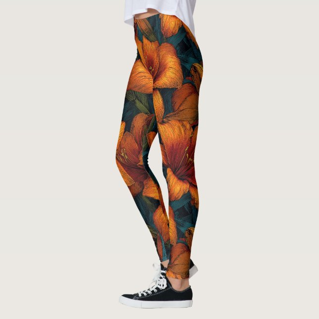 Legging Lindíssimo Levantamento de Peso de Pétala de Amarí (Esquerda)