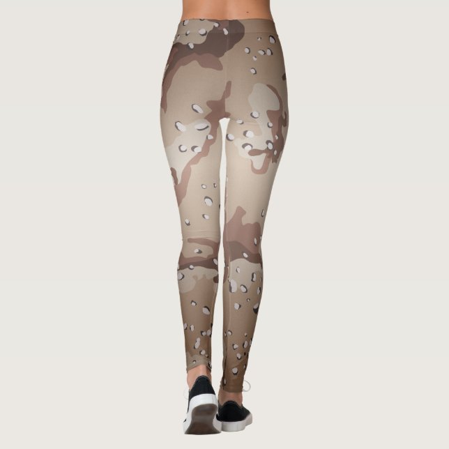 Legging Linha Azul Fino - Não Mas Camo (Verso)