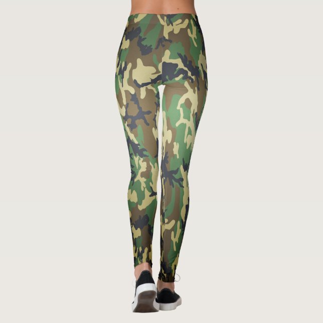 Legging Linha Azul Fino - Não Mas Camo (Verso)