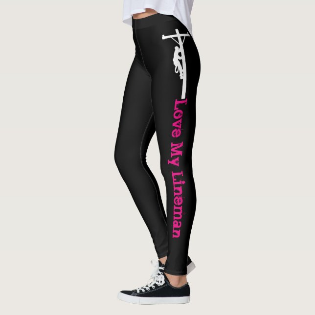 Legging Linha caneleiras da vida (Esquerda)