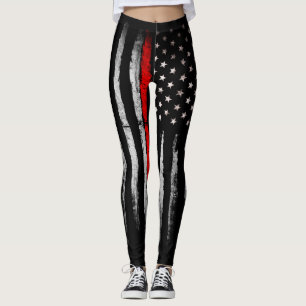 Legging Linha vermelha fina