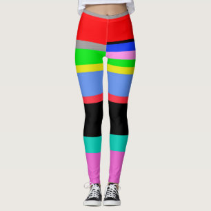 Legging Linhas coloridas