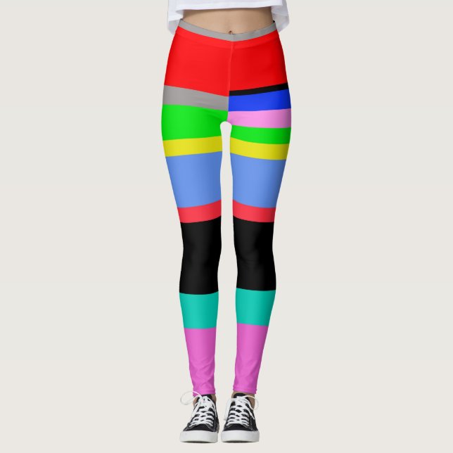 Legging Linhas coloridas (Frente)
